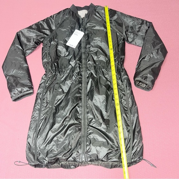 Athleta Summit PrimaLoft Shell Dark Green Insulated Lightweight Jacket size XXS - Picture 7 of 8